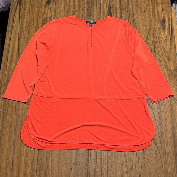 Ralph Lauren Tops - Lauren by Ralph Lauren Bold Orange Women's 1X Top